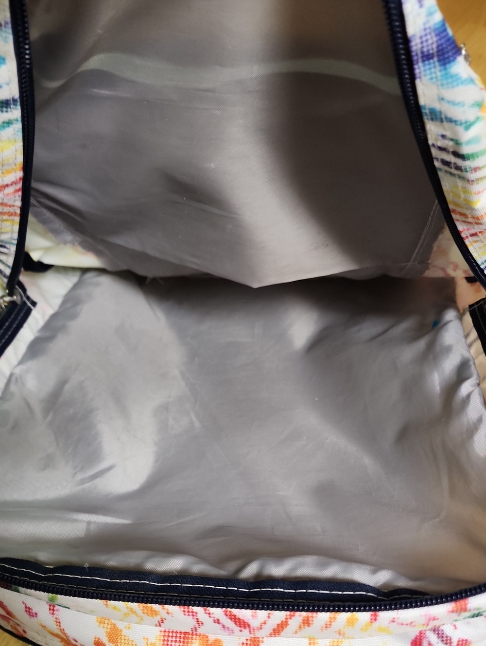 JanSport Big Student Backpack Rainbow Tie Dye Large School Bookbag EUC - Picture 4 of 16